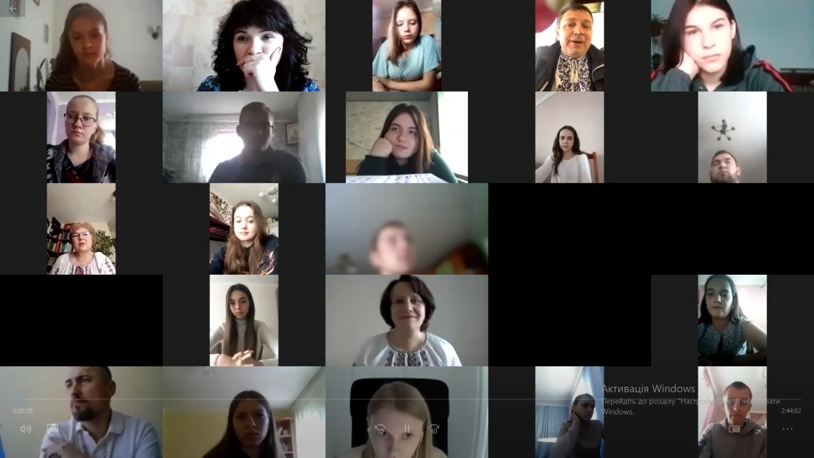 Учасників олімпіади вітає ректор університету професор Буяк Богдан Богданович